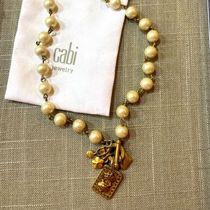 Cabi Heritage ivory Pearl Necklace #2125 Fall 2017 GUC